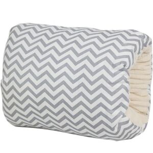 Nursing Pillow - Gray and White